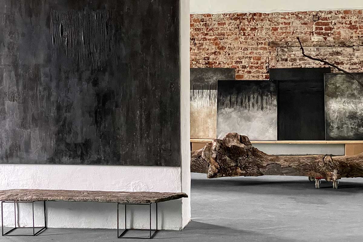 Ausstellung in der Süßmosterei  zur Jubiläumsfeier 20 Jahre Atelier Schloss Wissen, 2024